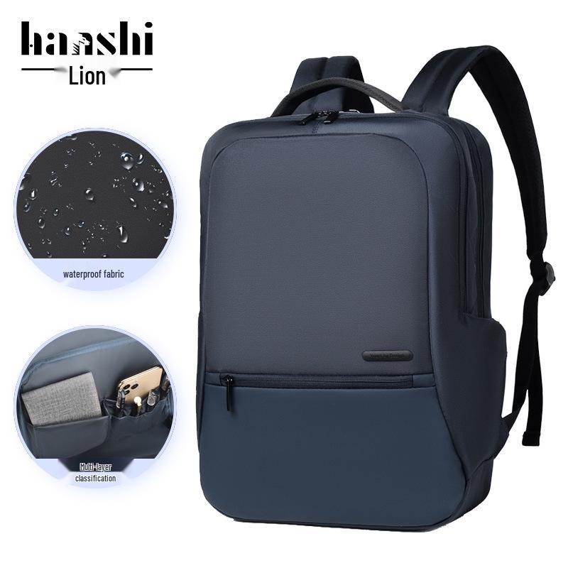 Men's Waterproof Business Backpack - High-End Fashion, Large Capacity, Perfect for Travel and Commute
