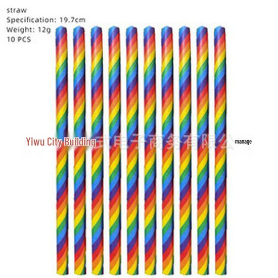 Gradient Rainbow Polka Dot Party Tableware Set: Paper Plates & Cups for Kids' Birthdays