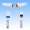 JST Japan Crimp Terminal Manufacturing 025 Type JWPF Waterproof Coupler and Terminal Set 3-Pole