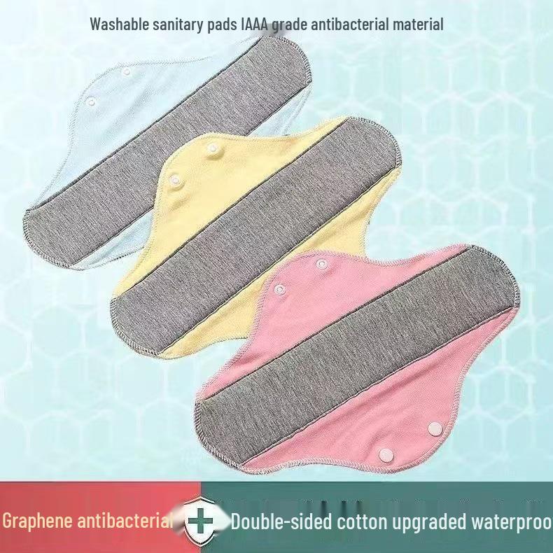**"Graphene Antibacterial Leakproof Washable Diaper Pad Panties"**