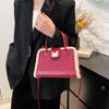 Urban Minimalist Trendy Contrast Color Womens Small Square Crossbody Bag For Fashion