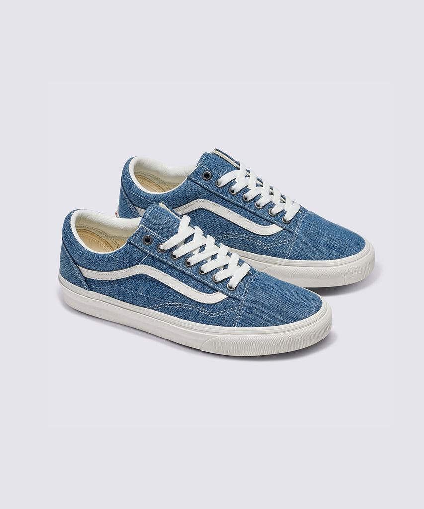 Vans Old Skool - (Threaded Denim) Blue:White / Vn000Cr5Y6Z1