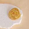 Retro Geometric Metal Round Brooch for Women - Zinc Alloy