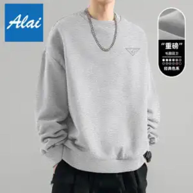 Purple Pullover 2025 New Couple Wear Sweatshirt Men and Women Same Style Shoulder Casual Top S 2150₽