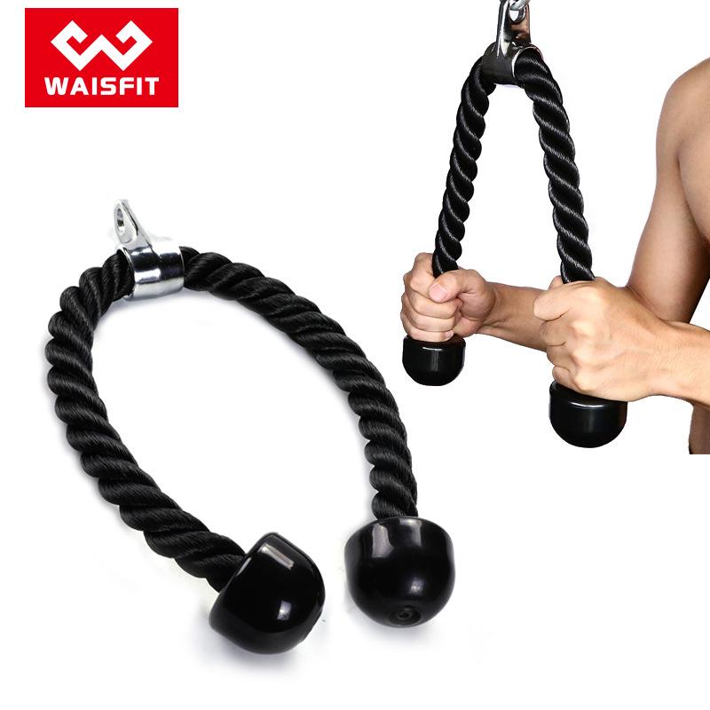 Lat Pulldown & Triceps Extension Double Head Rope - Resistance Band Fitness Accessory