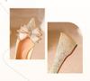 Premium bow flat single shoes women's 2025 spring and summer new niche design comfortable versatile single shoes women