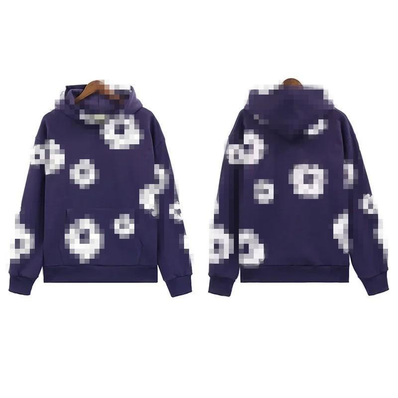 Mens Streetwear Hoodie Cotton Blend Sweatshirt Couple Casual Hip Hop Pullover