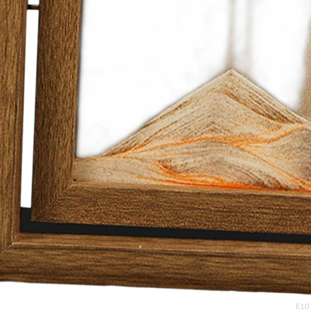 Art Picture Home Decor Decoration Liquid Hourglass Ornament Sandscapes Crafts Flowing Sand Painting