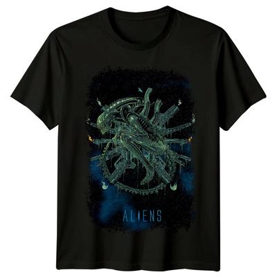 Aliens (1987) Movie Poster Inspired T-Shirt Retro 80s Tee