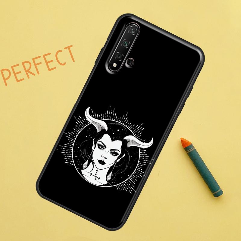 Sigil of Lilith For Huawei Nova Y91 Y70 Y72 Y73 Y60 Y90 Y61 8i 7i 11i 12i 12s 9 10 SE P20 P30 P40 Lite Case