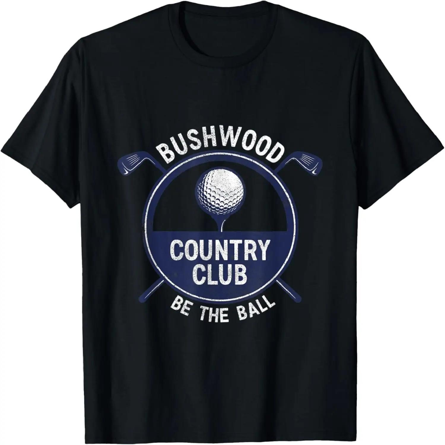 BUSHWOOD COUNTRY CLUB men s unisex golf sport T-Shirt S чёрный