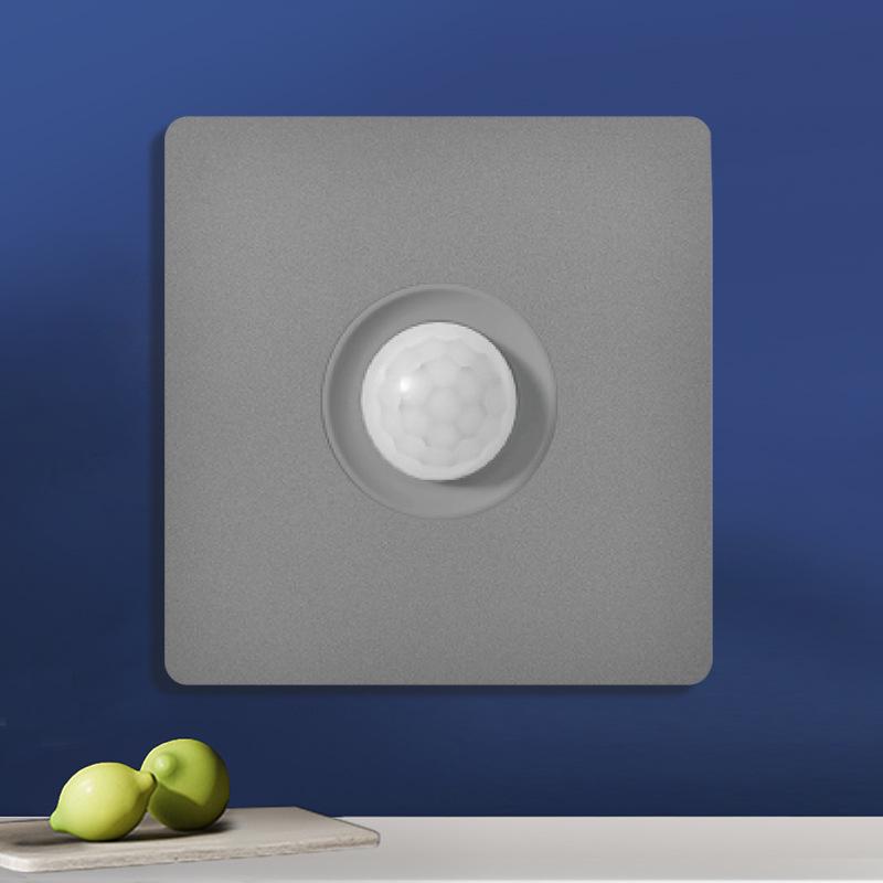 Priză UK 13A pentru perete gri cu încărcător Type-C și USB