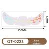 Holographic Waterproof Temporary Freckle and Star Stickers