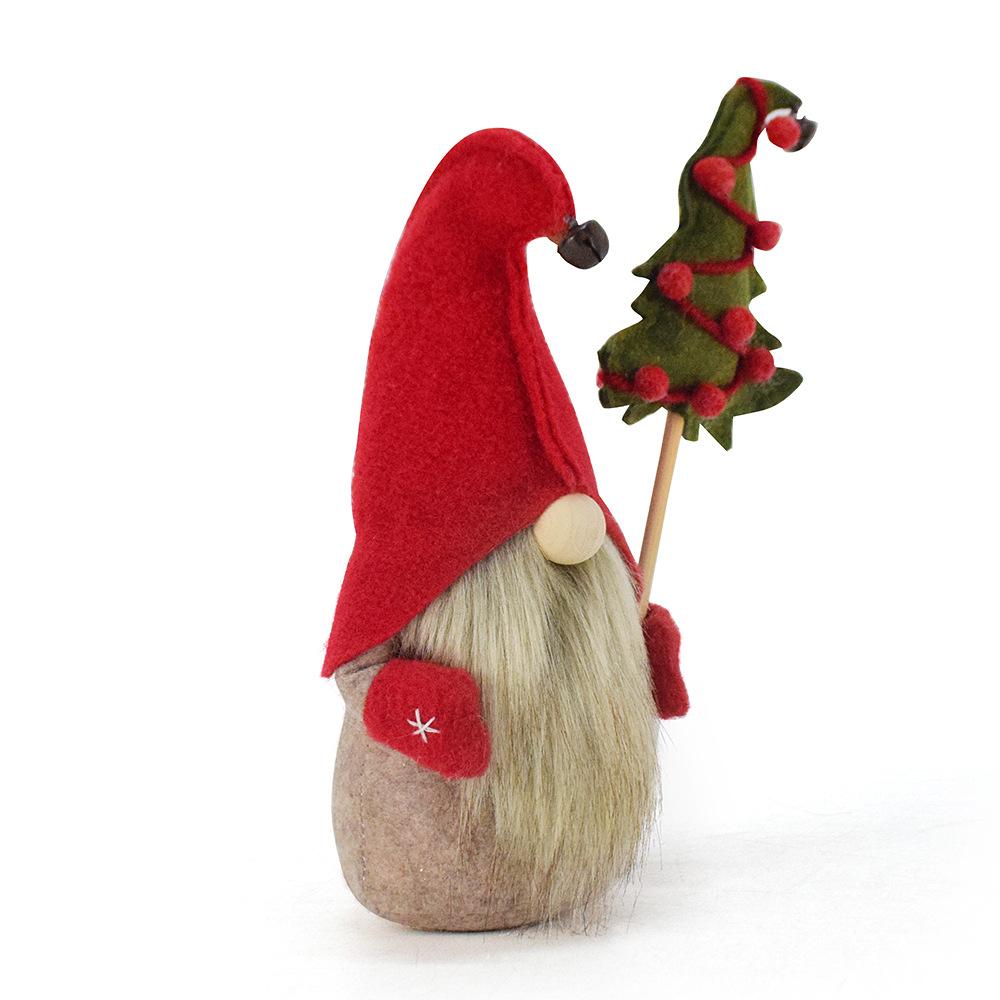 1PC Christmas costume faceless doll forest old man dwarf goblin ornaments Christmas decorations gifts