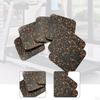 6 Anti-vibration Running Mats, Rubber Pads for Exercise Equipment, Static Pads.