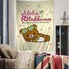 Cartoon Rilakkuma DIY Wandteppich Hängend Tarot Hippie Wandteppiche Schlafsaal INS Heimdekoration
