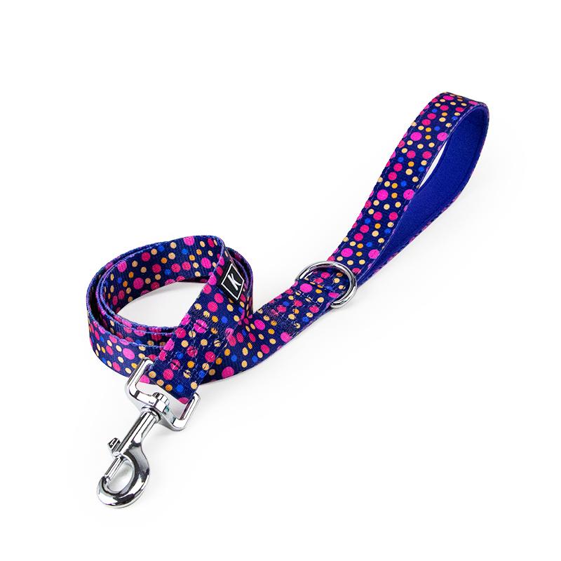 Floral Dog Leash Nylon Pattern Flower Print Adjustable Pet Leashes designed for Dogs Small Medium Large Puppy Practical Household Product