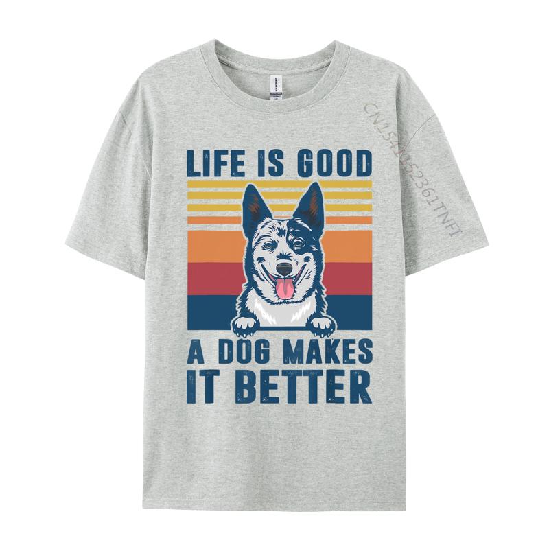 Australian Cattle Dog Tshirts American Style Vintage T Shirts Unisexs Tops T Shirt TeeShirts Special T Shirt