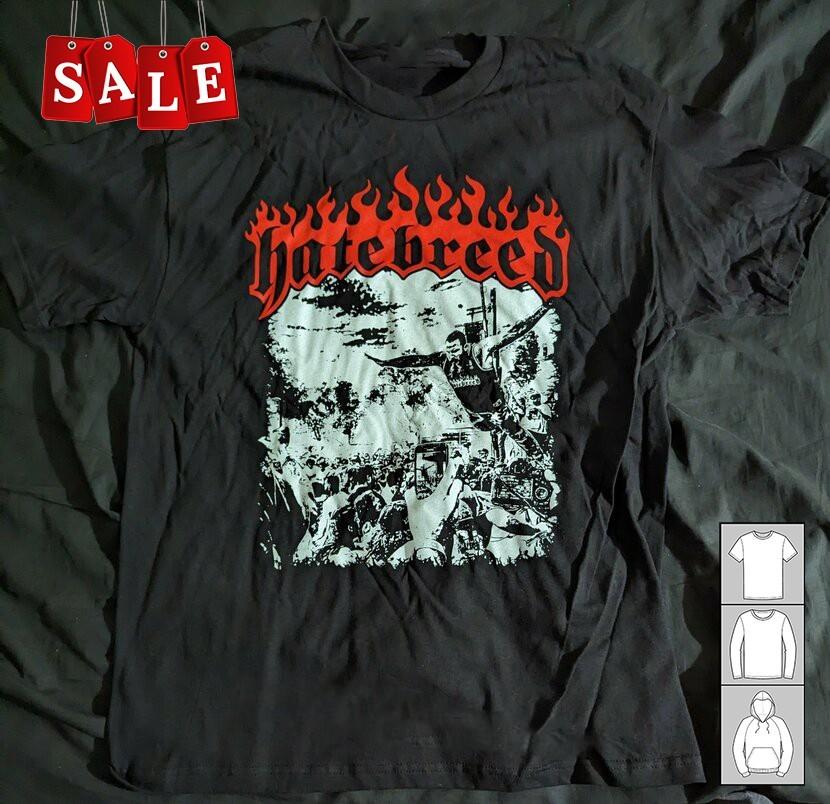 New Rare Hatebreed Band Music For Lovers Black S-235XL Shirt LW626 XXXXL