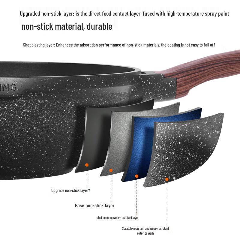 Chuda Royal Diamond 3rd Gen 34cm Non-stick Wok