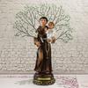 Sacred Mother Marys With Child Statue Resin Catholic Figurine Light Design For Christian Faithful Collectors Family