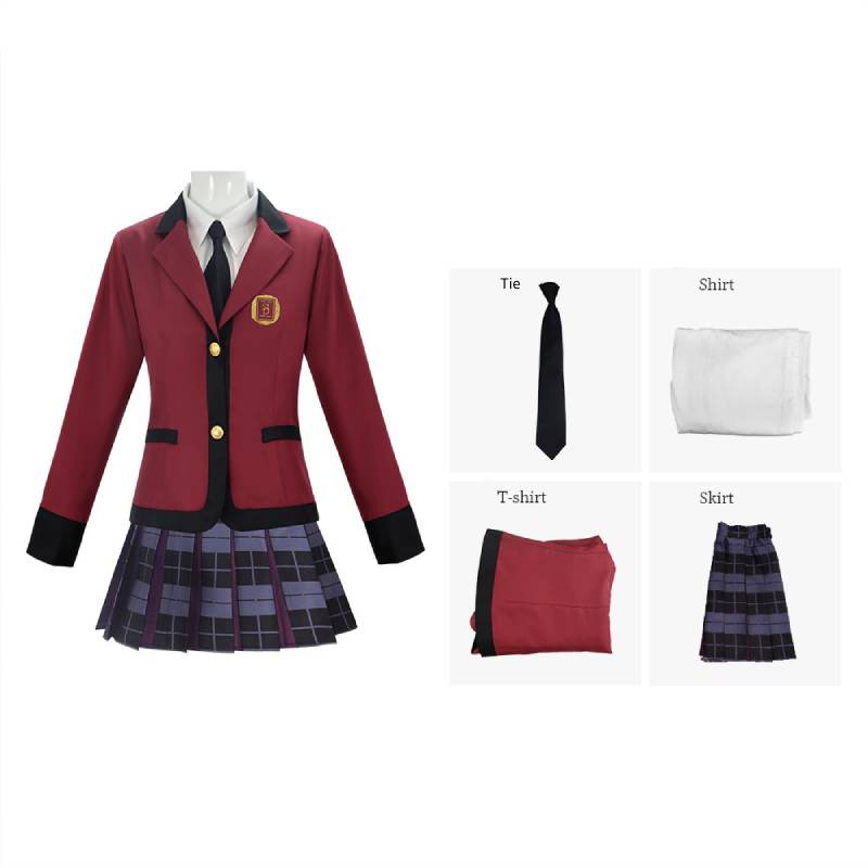 

Костюм для косплея Kakegurui Jabami Yumeko Школьная форма Комплект Выступления Сцена XXL
