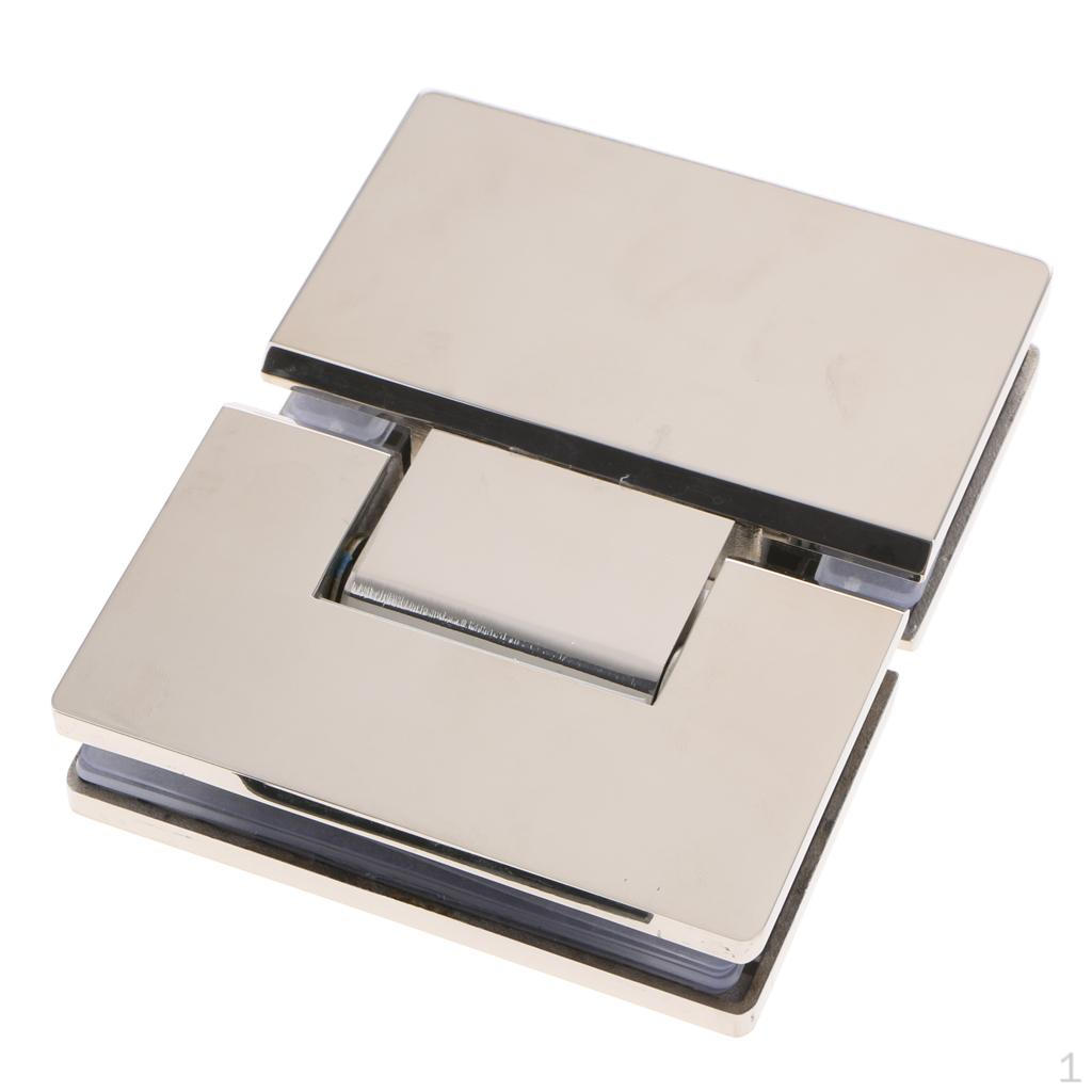 Adjustable Glass Shower Hinges Tempered Clamp Connector Doors