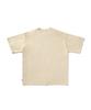 Peullukeu Slam Logo Pigment Pocket Short Sleeve T-Shirt Light Beige Fst401