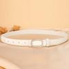 New Women's Thin Plate Buckle Belt, Jeans Belt, Women's Versatile Belt
