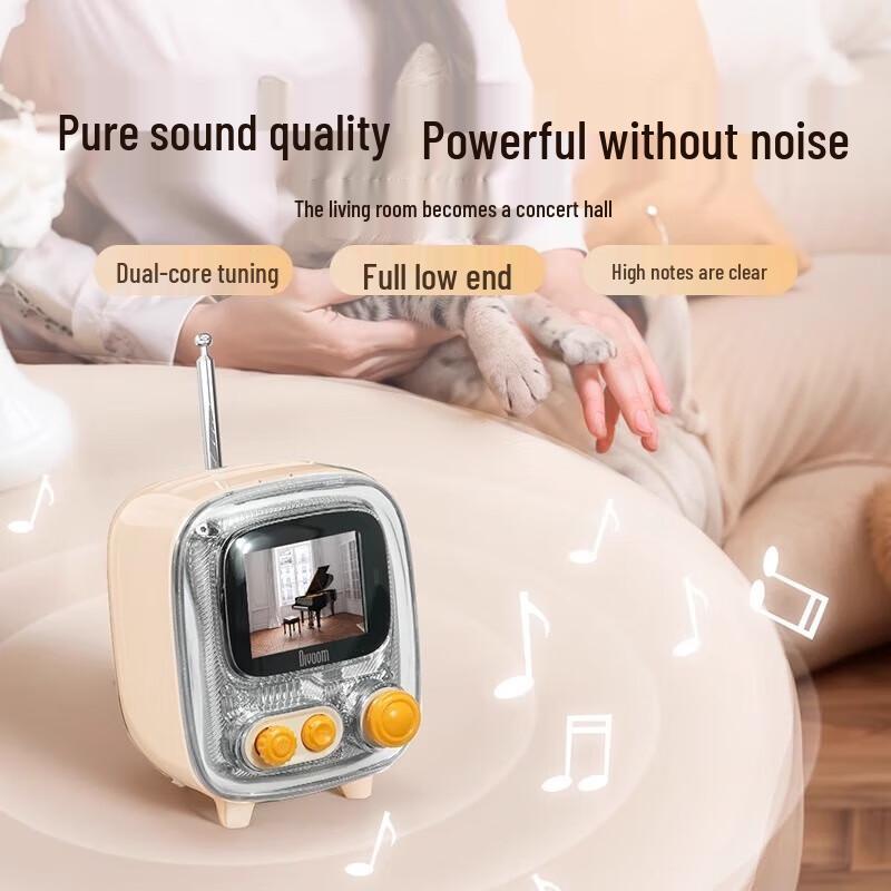 Divoom TiVoO-2 Retro Mini TV Bluetooth Speaker