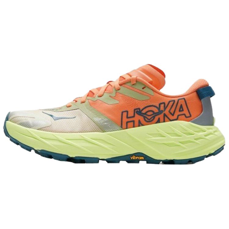 

HOKA ONE ONE SPEEDGOAT 7 Trail Running Shoes Women s Orange Green 1171929-PYZ 38