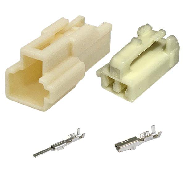 Yazaki Industries 090 Type II 2 Pole Coupler Terminal Set Type 3 (No Male Side Bracket)