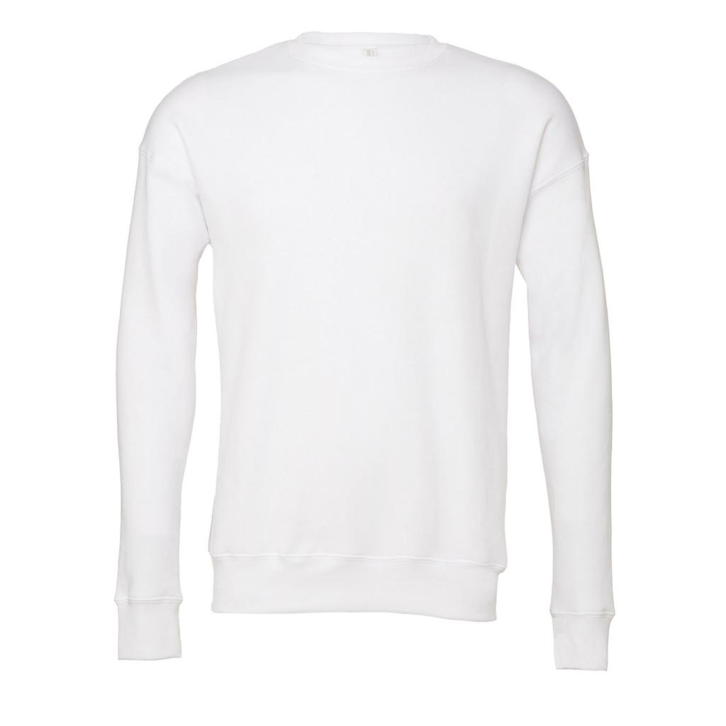 Bella + Canvas Unisex Adult Drop Shoulder Fleece Top