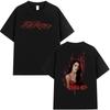 Singer Kenia Os K De Karma Tour 2026 Print T Shirts Unisex Women Harajuku Vintage Fashion Oversized Cotton Tshirt Loose Streetwear