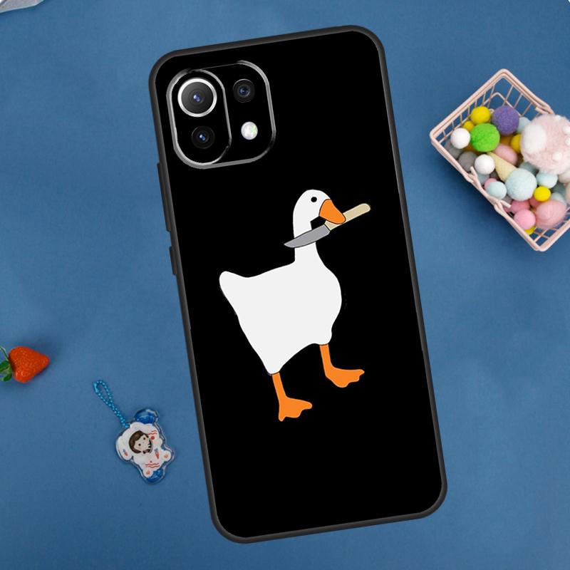 Cute Cartoon Duck Case For Xiaomi 11T 12T 13T 14T Pro 13 14 15 Ultra POCO X7 Pro X3 X5 X6 M6 F5 F6 Pro Cover