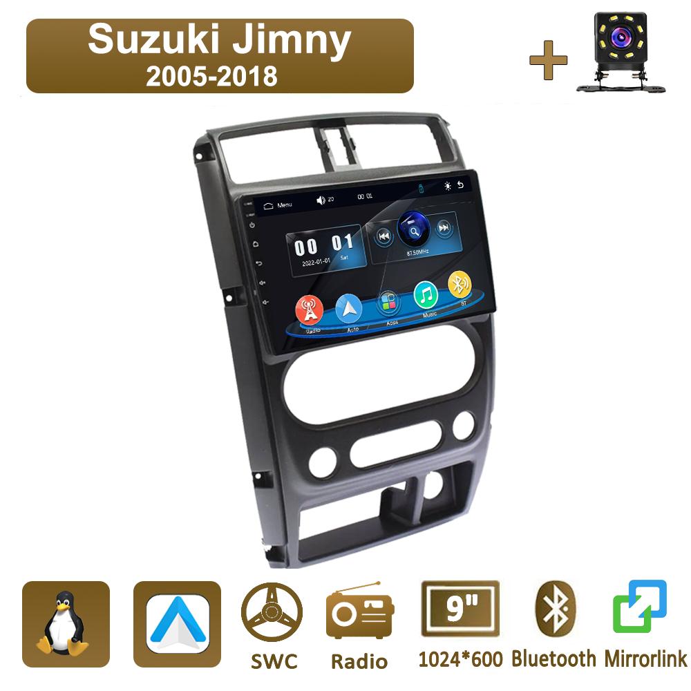 

Icreative Car Radio Multimedia MP5 Player Head Unit Stereo BT For Suzuki Jimny 2005-2018 чёрный