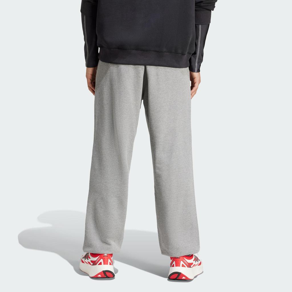 adidas Equipment Series Originals Ss25 Reflect Fashion Simple Cuffed Long Pants Knitted Sports Pants Men Bottoms Medium-Gray JP0355