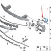 Crossmember Brackets 51117422227 & 51117422228 Fit BMW 3 Series G20 Left & Right