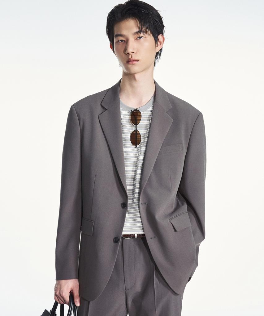 Tngt Hard Twist Comfort Jacket (Greyish Khaki) Tnja6E204K2