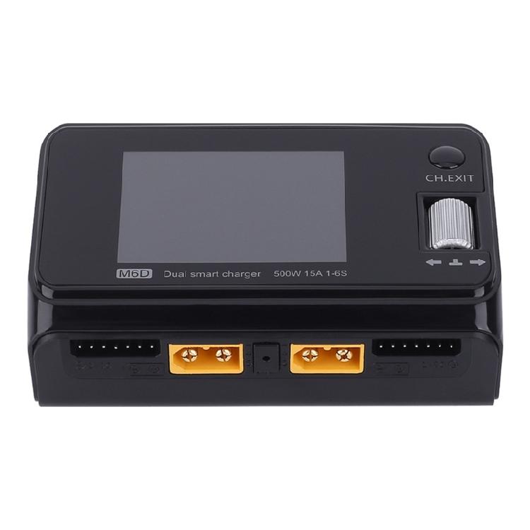 M6D 500W 15A For 1-6S Lipo Battery Two Channel MINI Smart Chargers Discharger