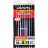 Daiwa Comfortable Squid Rig Mirror 14S Direct Connection SS 6-Line