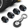Tire Valve Stem Car Metal Keychain Style Wheel Air Valve Cover For BMW 2 5 6 7 Series F20 G20 G30 X1 X3 X4 X5 X6 F15 G05 Sticker jbvr38