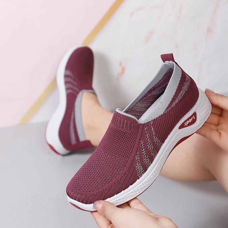 Cloth shoes women's casual mesh breathable women's casual single shoes shoes women