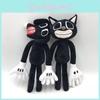 Siren Head Series Black Cat Plush Toy Soft Stuffed Doll Perfect For Horror Fans