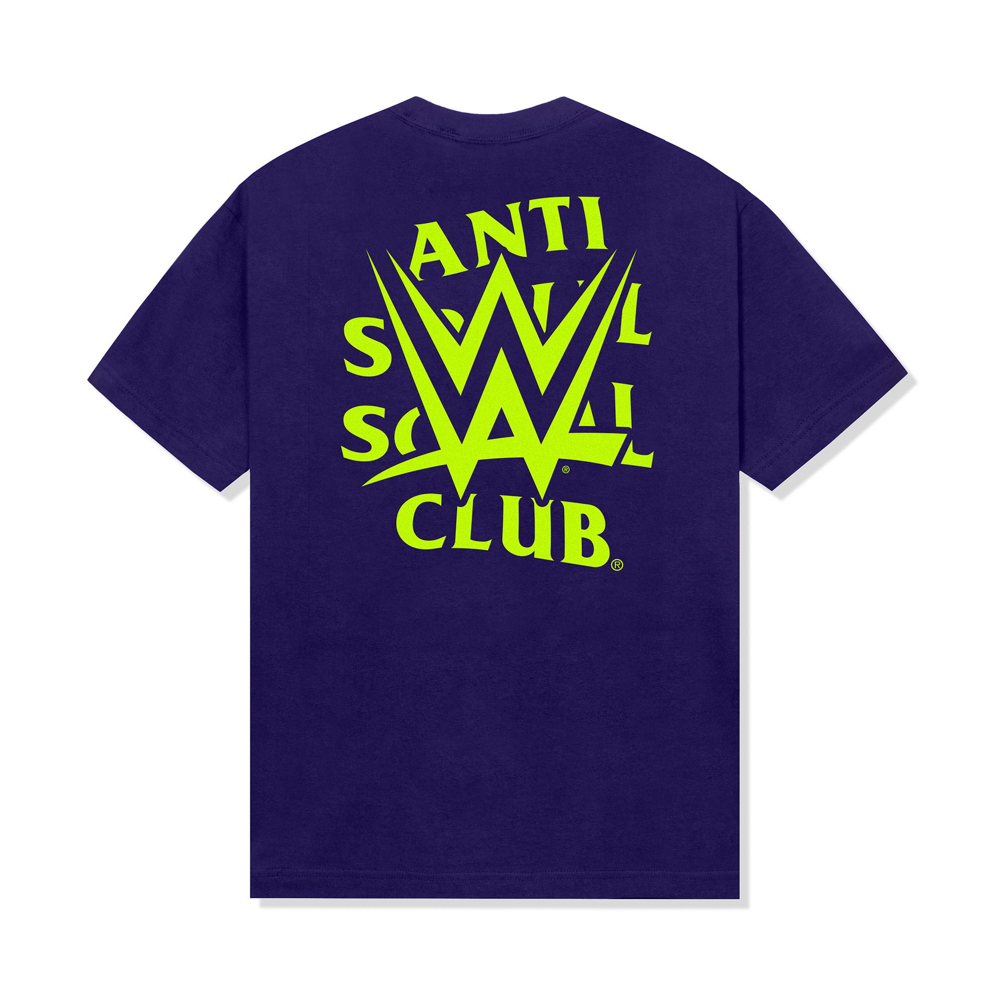 Anti Social Social Club You Will Rest In Peace T-Shirt Purple Purple/L