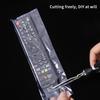 10-60 Peças Saco Transparente de Filme Termoencolhível Capa Protetora Anti-Poeira Para Controle Remoto de TV Ar Condicionado Plástico Termoencolhível