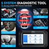 XTOOL D5S Car Diagnostic Tool Automatic OBD2 Scanner 16 Reset Functions with CANFD FCA Protocol Lifetime Free Update