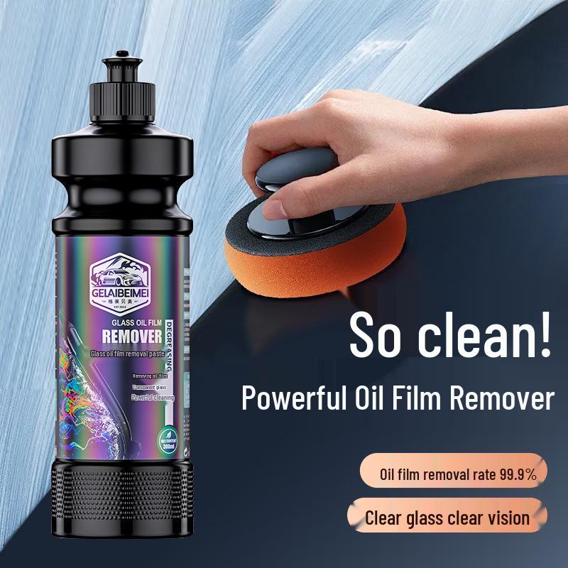 Oil Film Remover: Powerful Windshield Degreaser & Car Wash Paste