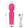 Mini potenti vibratori AV per le donne Bacchetta magica vibratore stimolatore del clitoride femminile massaggiatore vibratore giocattoli del sesso articoli per adulti 18