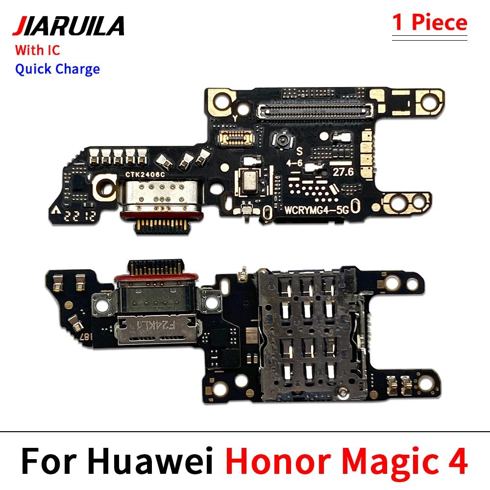 New USB Charging Port Dock Charger Connector Board Flex Cable For Huawei Honor Magic 4 5 6 7 8 Pro Lite